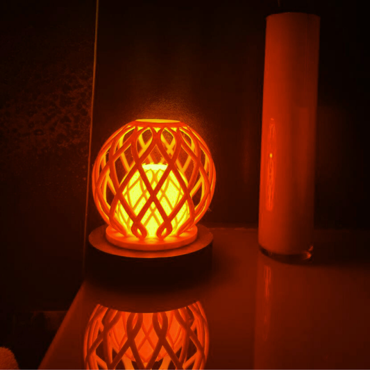 Lampada con Diffusore Arancia