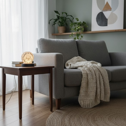 Lampada con Diffusore Palla di neve