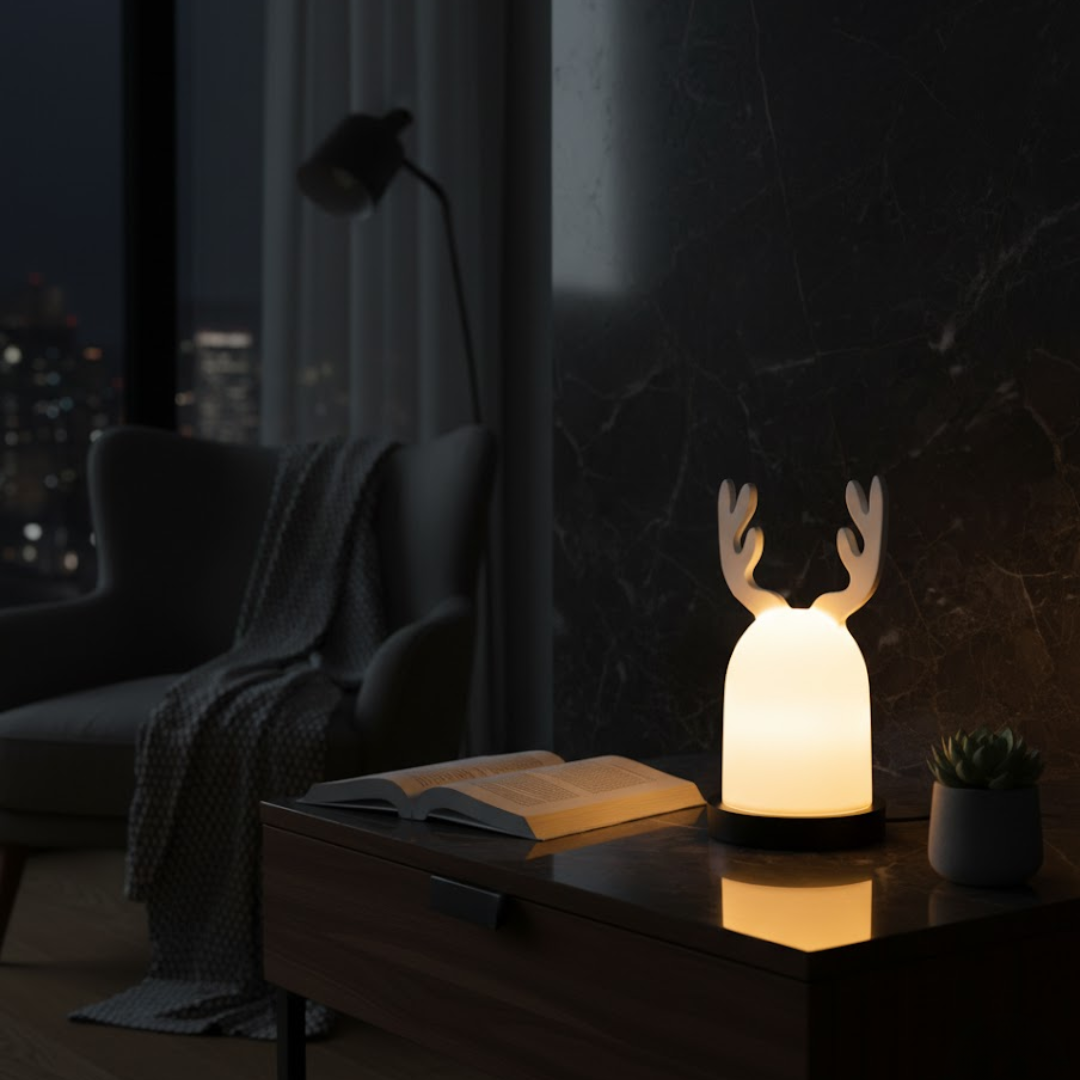 Lampada con Diffusore Renna