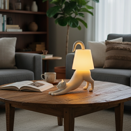 Lampada Gatto Streching