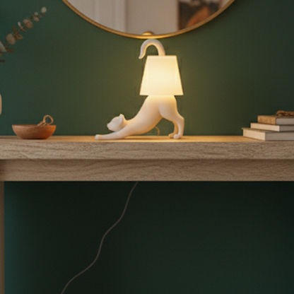 Lampada Gatto Streching