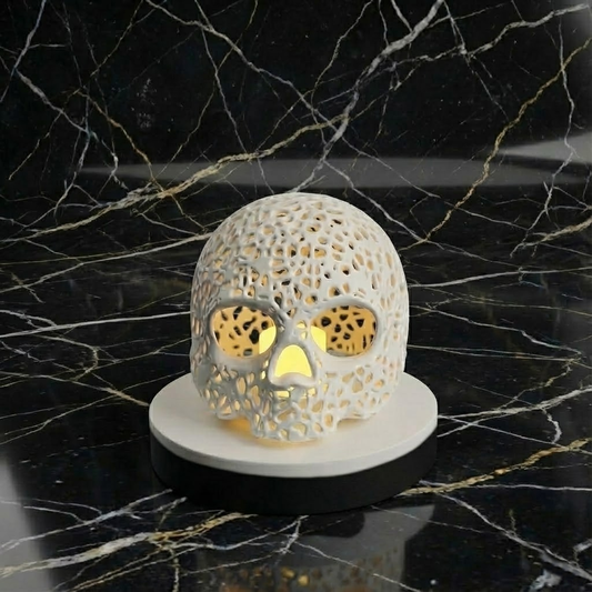 Lampada con Diffusore Teschio